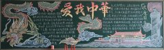 戏曲黑板报，国粹京剧传统文化