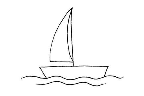 [简笔画]帆船简笔画怎么画才形象又好看