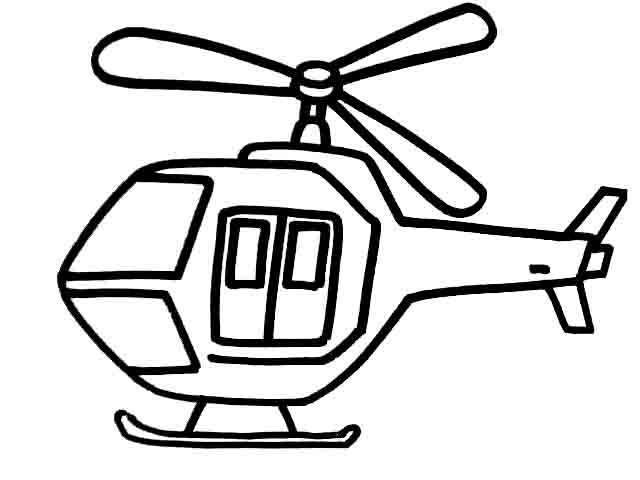 [简笔画]直升飞机简笔画怎么画才形象又好看