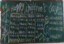 Happy children's day黑板报内容