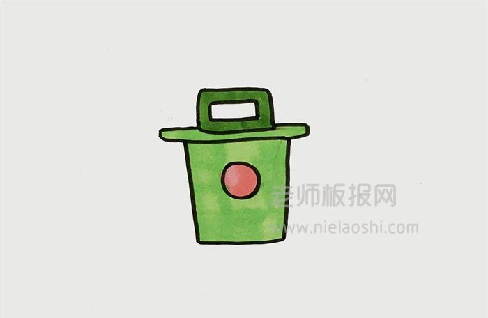 分类垃圾桶简笔画图片 垃圾桶怎么画