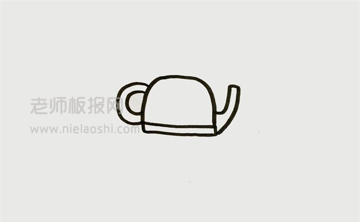 茶壶简笔画图片 茶壶是怎么画的