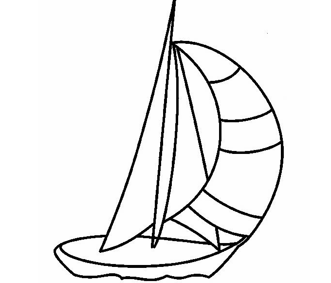 新月形帆船