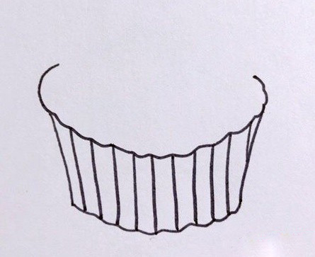 蛋糕简笔画步骤图片 儿童蛋糕是怎么画的